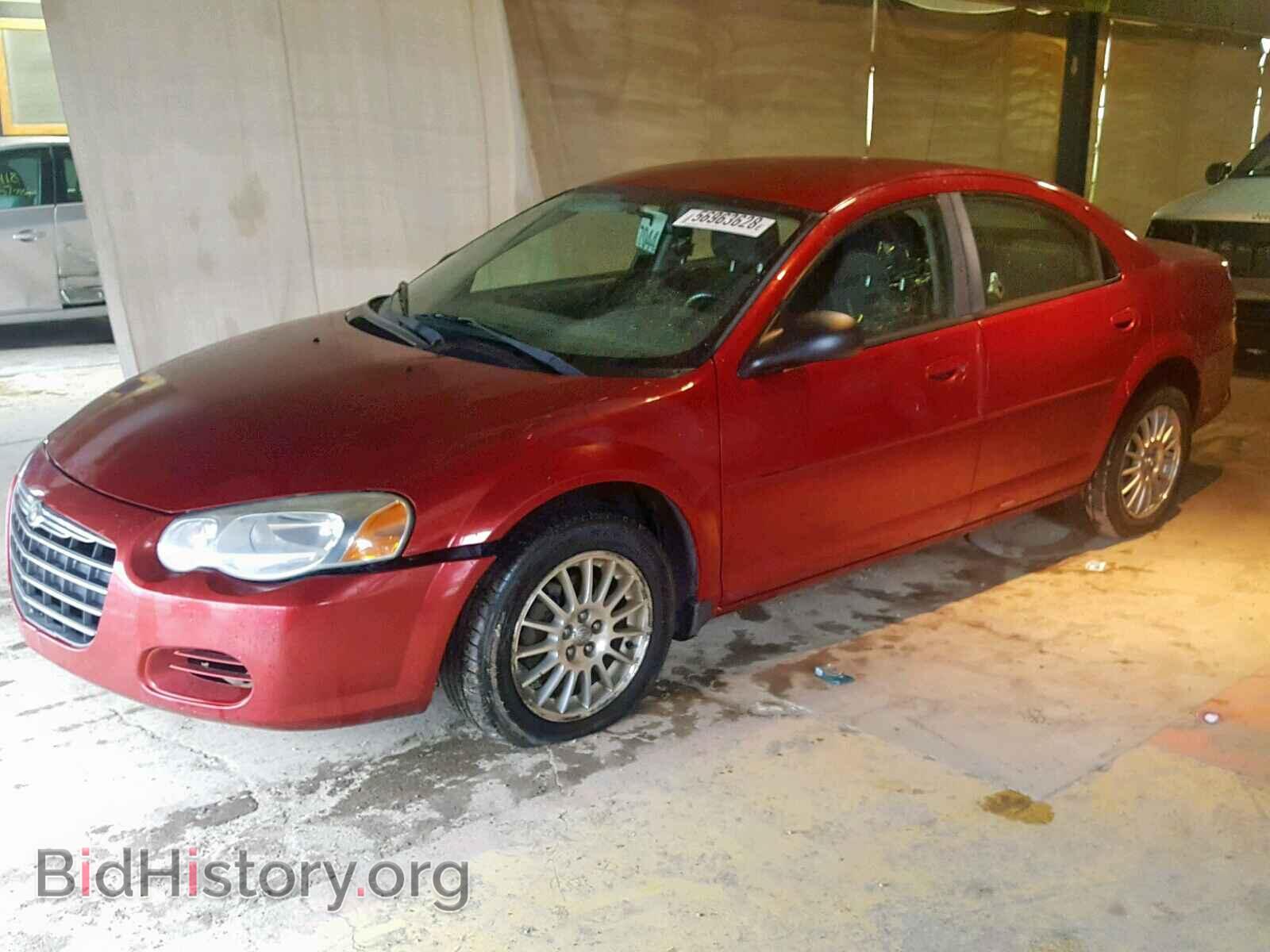 2004 CHRYSLER SEBRING - VIN: 1C3EL46X14N228899 - Фото 2