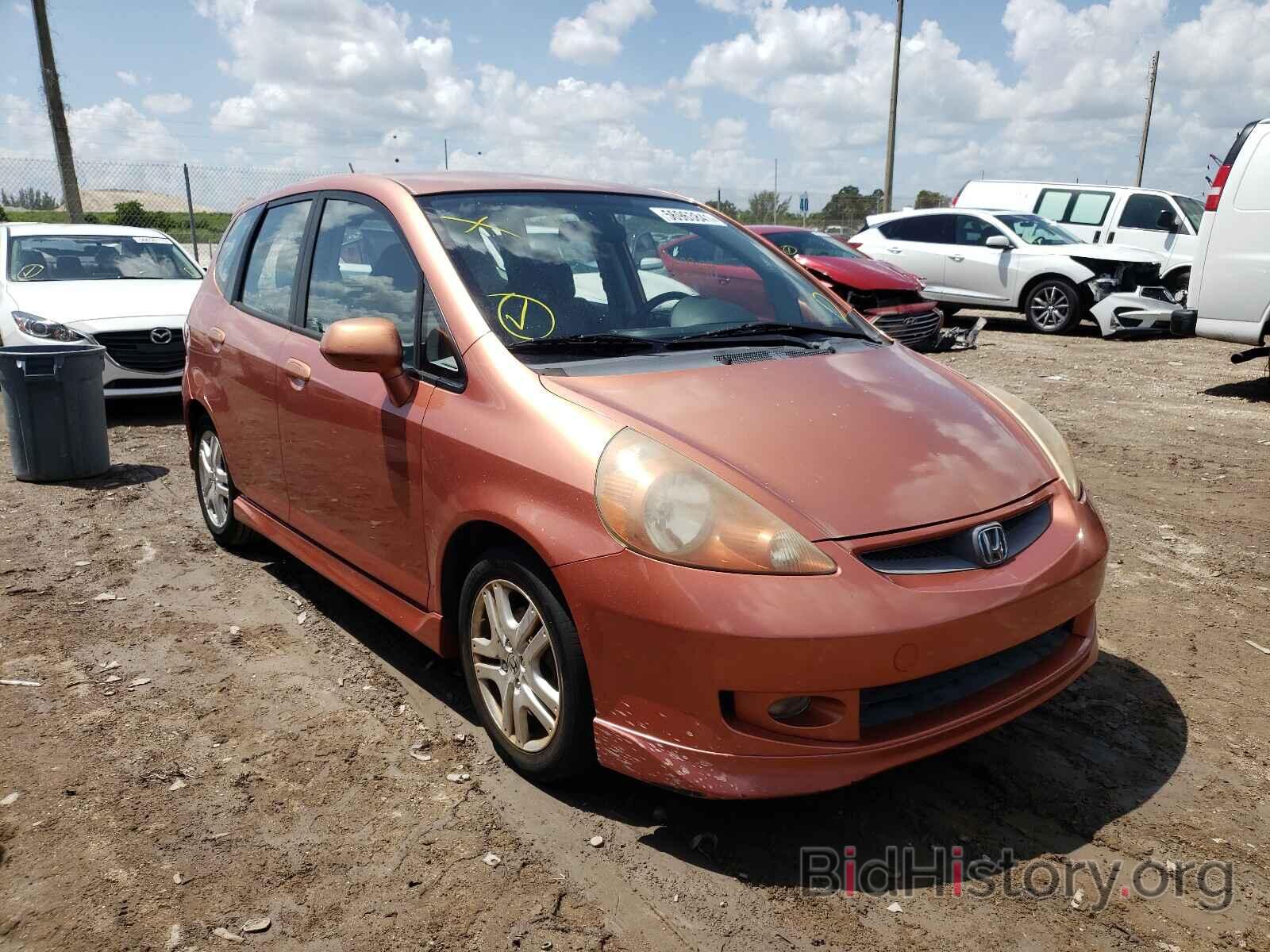 Photo JHMGD38637S013836 - HONDA FIT 2007