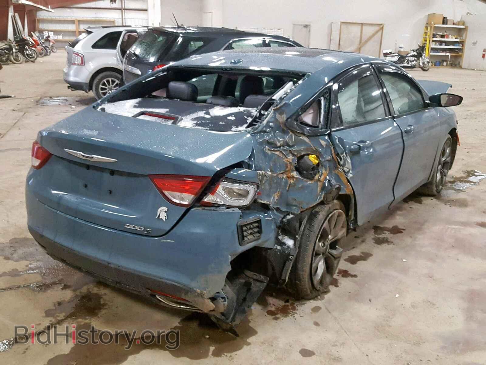 2015 CHRYSLER 200 - VIN: 1C3CCCBG0FN614837 - Фото 4