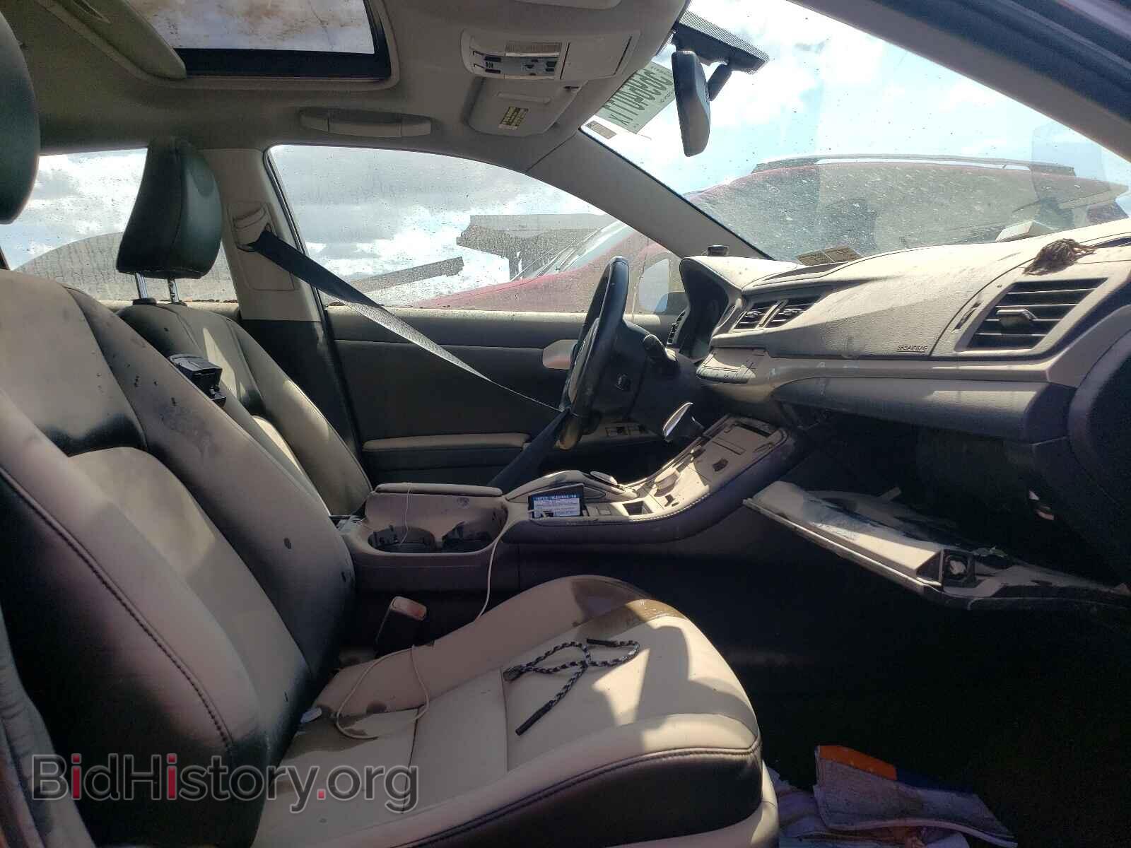 2013 LEXUS CT 200 - VIN: JTHKD5BHXD2156150 - Фото 5