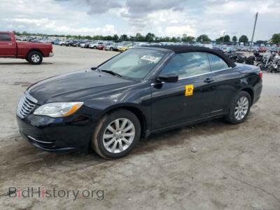 2012 Chrysler 200 Touring, black — VIN 1C3BCBEBXCN115867, Copart