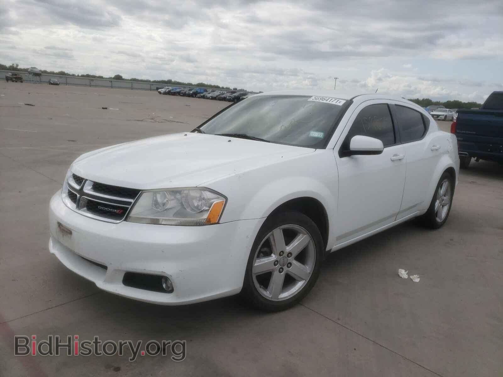 2013 DODGE AVENGER - VIN: 1C3CDZCB4DN708574 - Фото 2