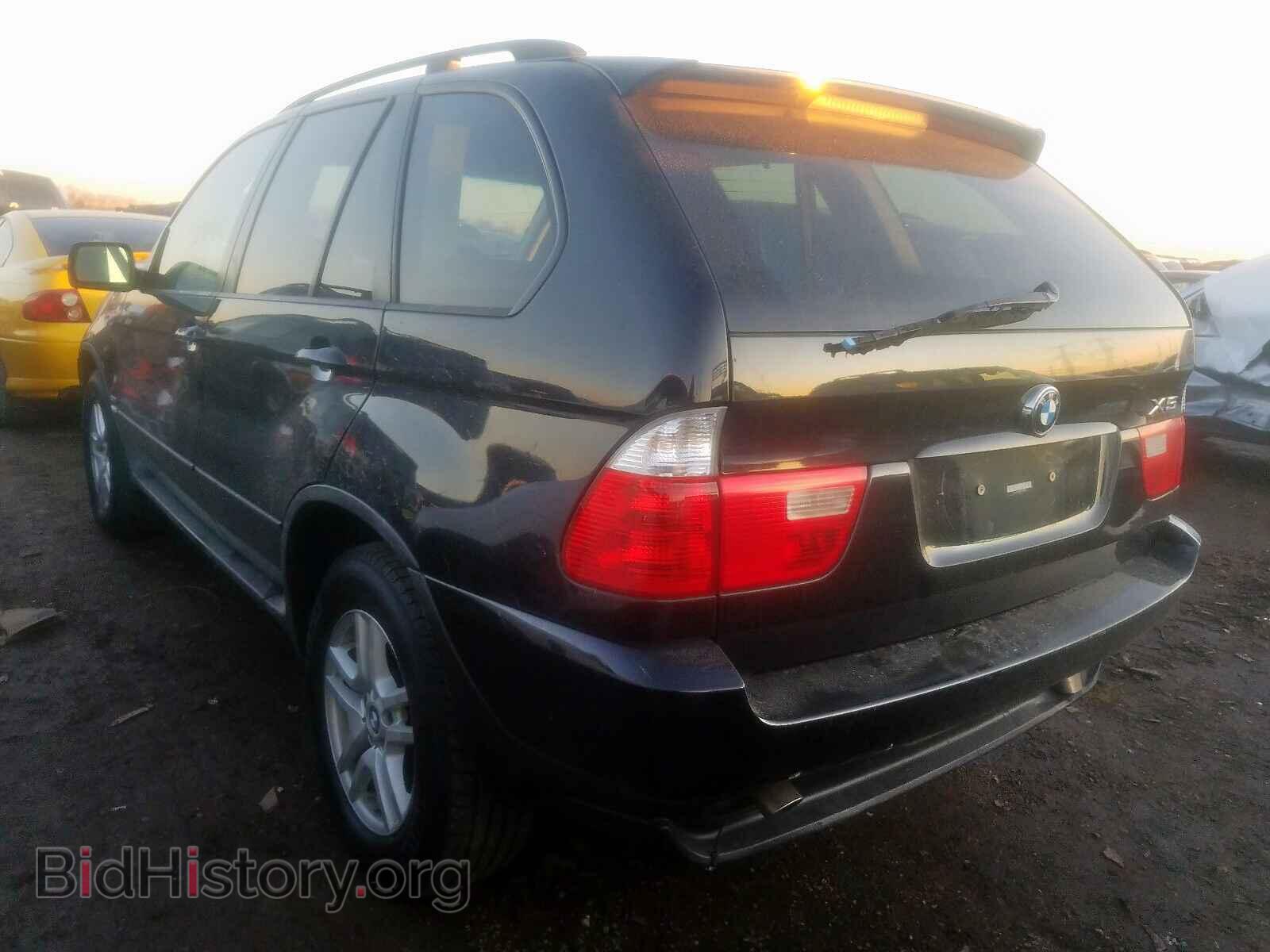 2005 BMW X5 - VIN: 5UXFA13575LY04871 - Фото 3