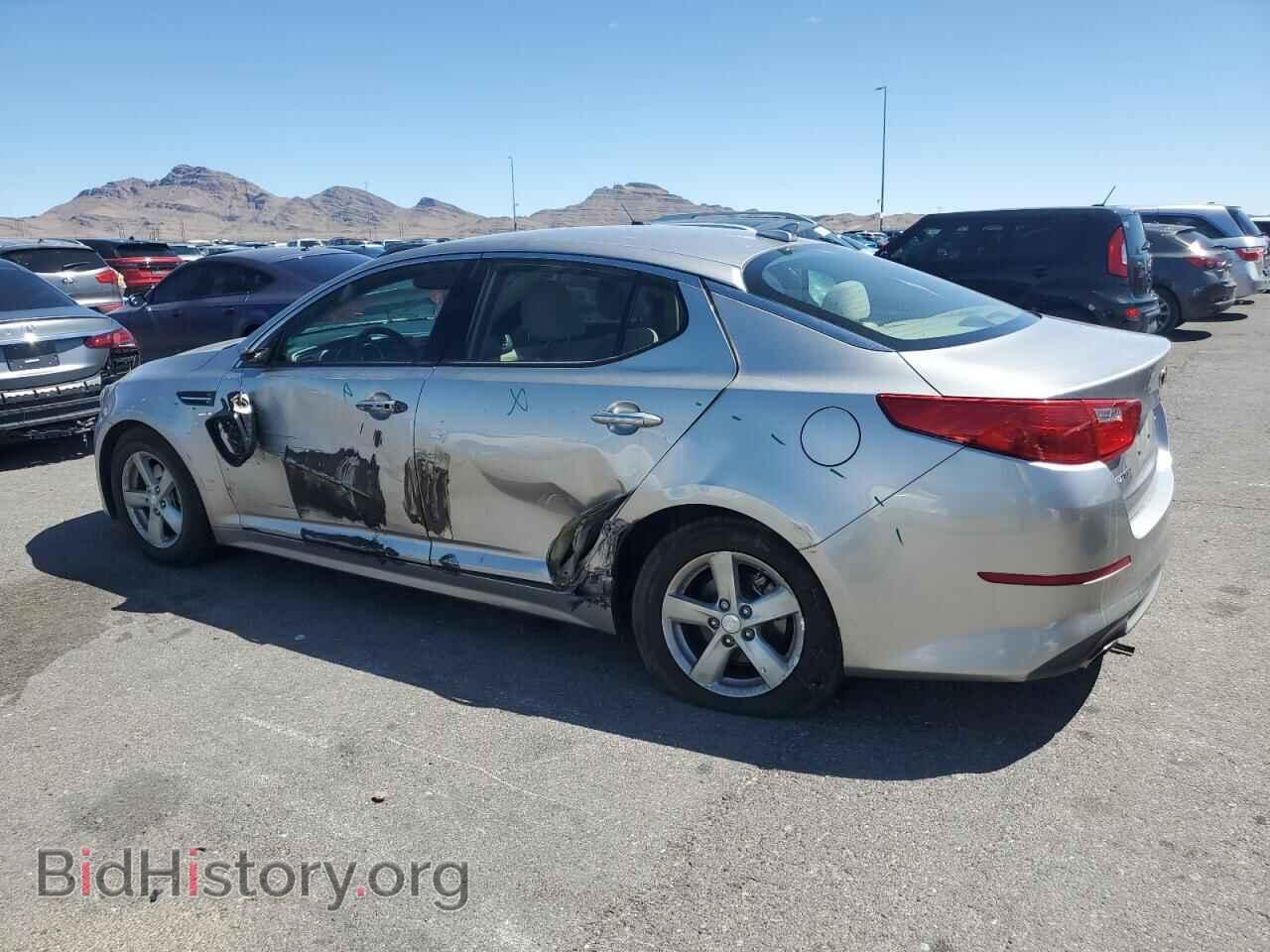 2014 KIA OPTIMA - VIN: KNAGM4A79E5462585 - Фото 2