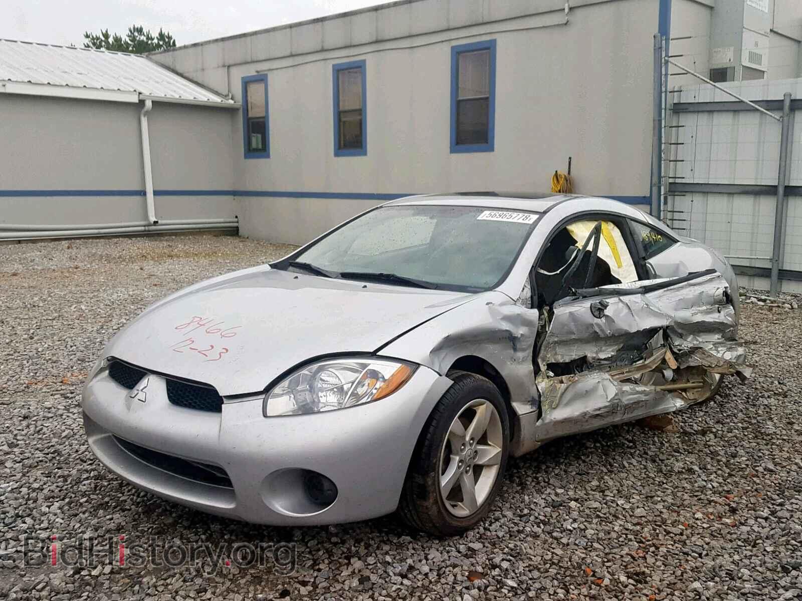 2007 MITSUBISHI ECLIPSE - VIN: 4A3AK24F47E028466 - Photo 2