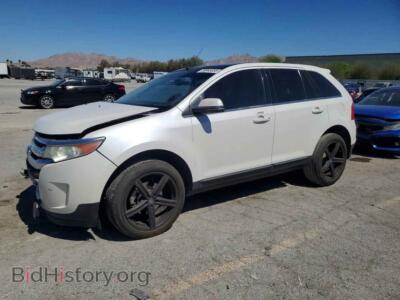 2013 Ford EDGE Limited, white — VIN 2FMDK3KC3DBB14580, Copart