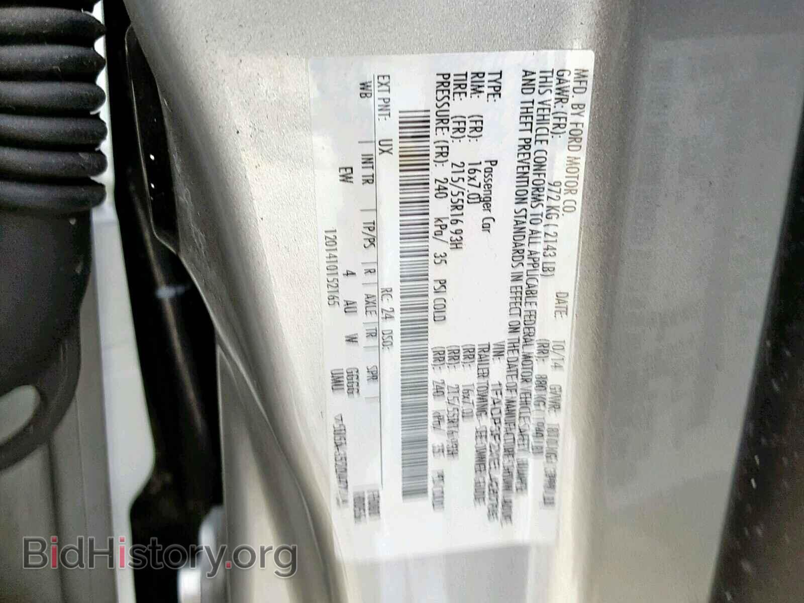 2014 FORD FOCUS SE - VIN: 1FADP3F2XEL426765 - Фото 10