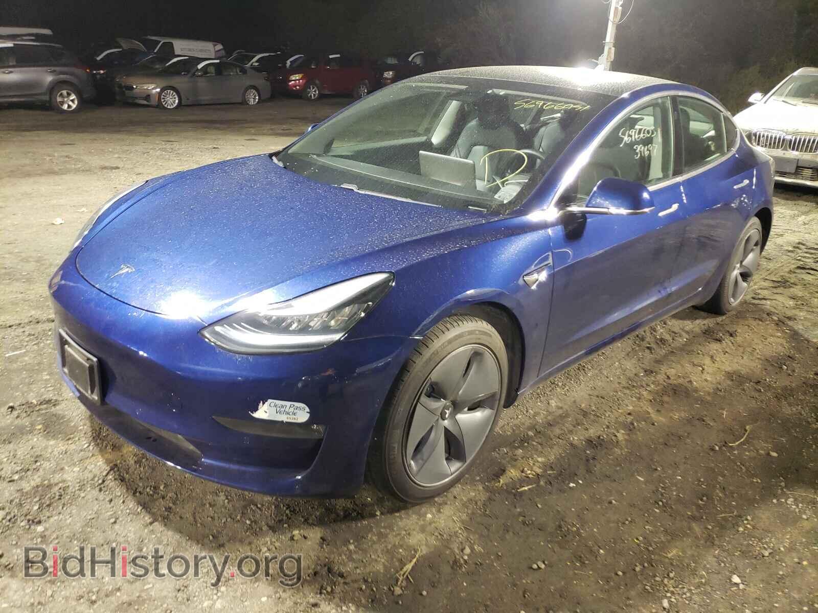 2020 TESLA MODEL 3 - VIN: 5YJ3E1EB7LF617335 - Фото 2