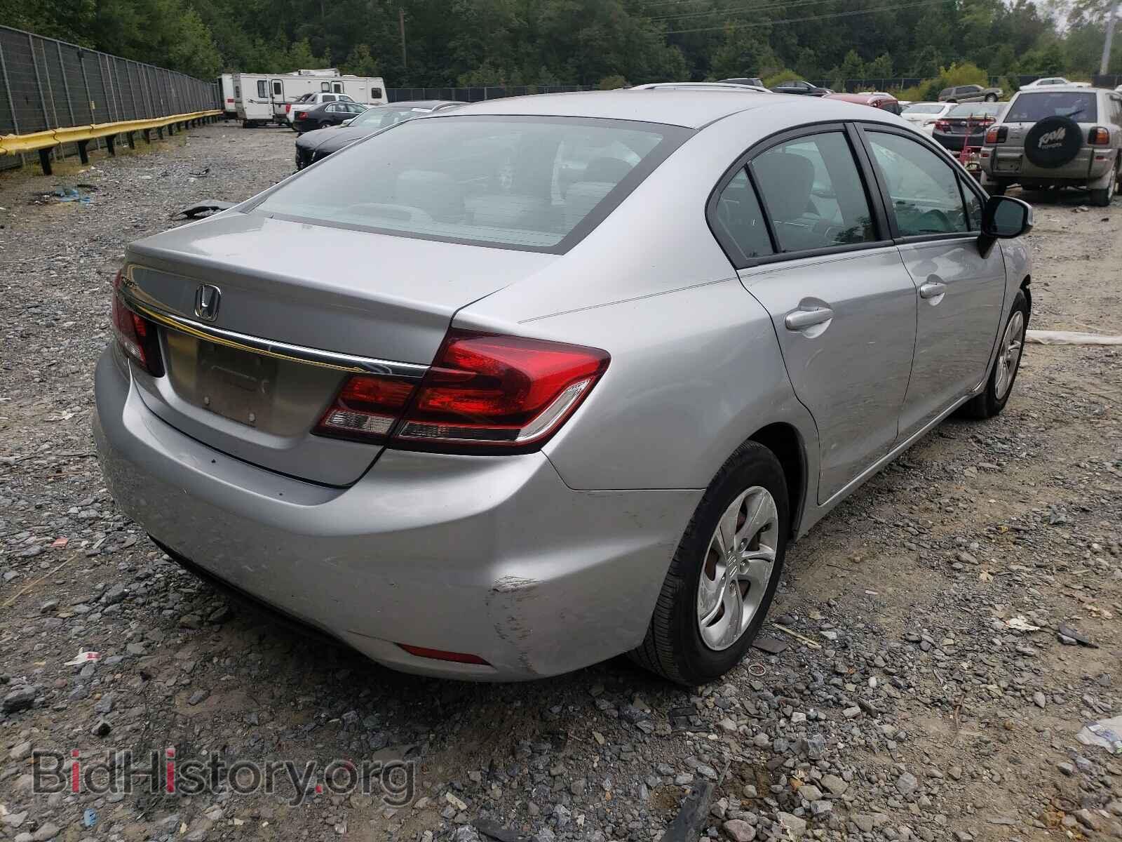 2013 HONDA CIVIC - VIN: 2HGFB2F58DH562718 - Фото 4