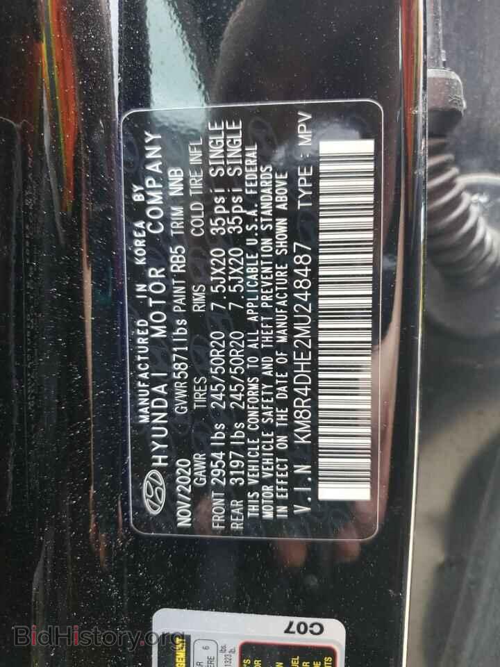 2021 HYUNDAI PALISADE - VIN: KM8R4DHE2MU248487 - Фото 14