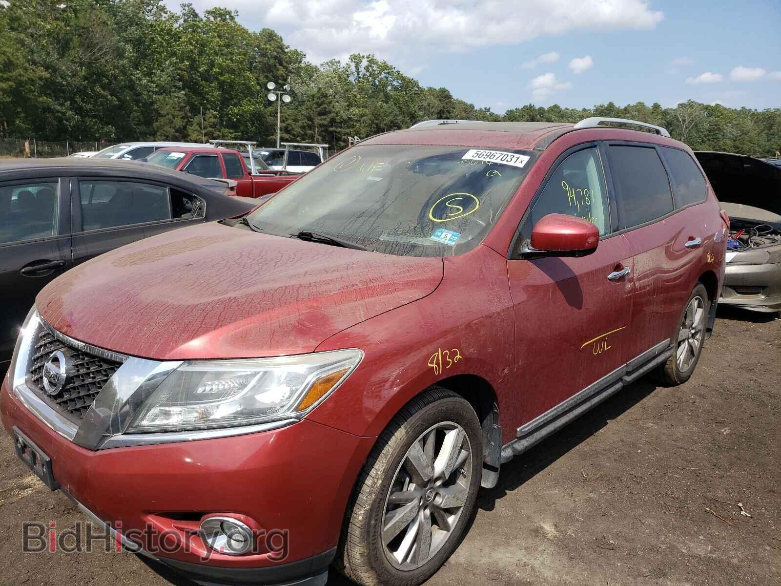 2013 NISSAN PATHFINDER - VIN: 5N1AR2MMXDC654118 - Фото 2