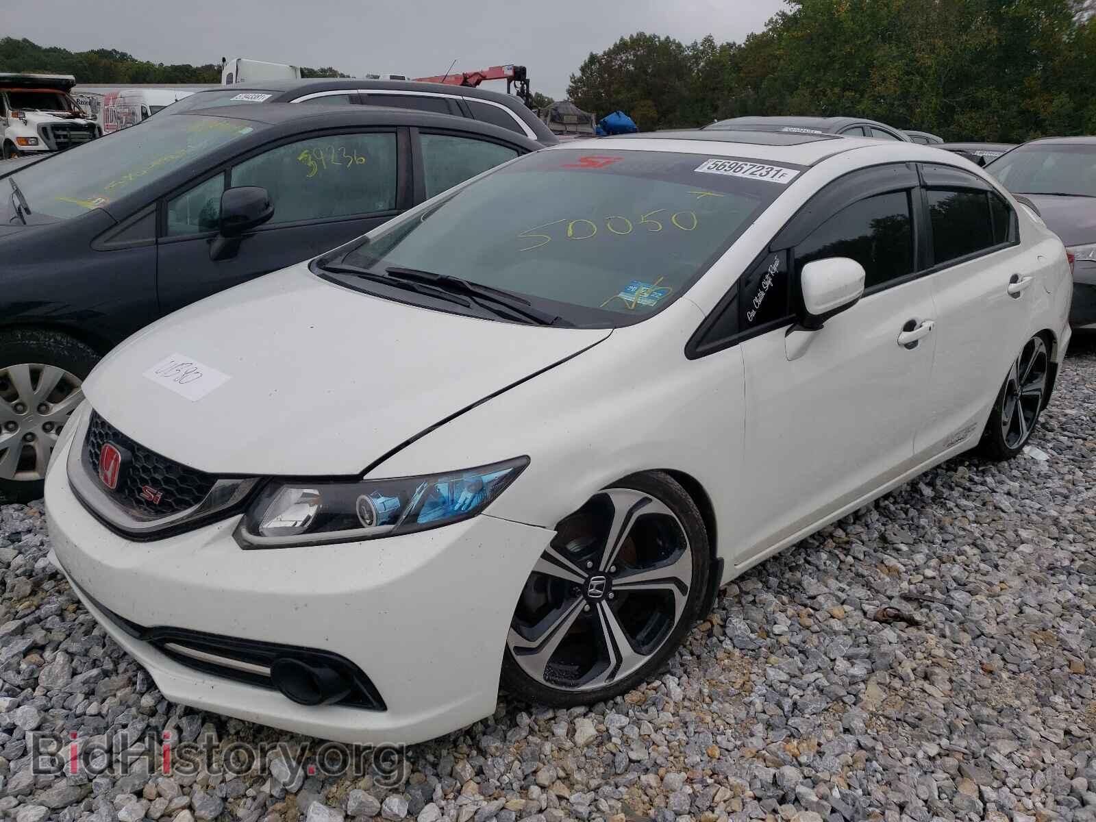 2015 HONDA CIVIC - VIN: 2HGFB6E52FH700779 - Фото 2