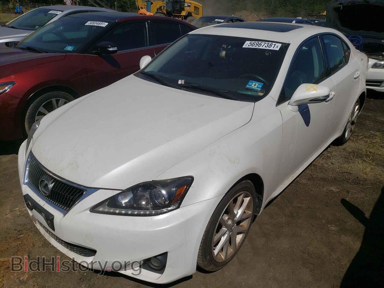 2011 LEXUS IS - VIN: JTHCF5C22B5048772 - Фото 2