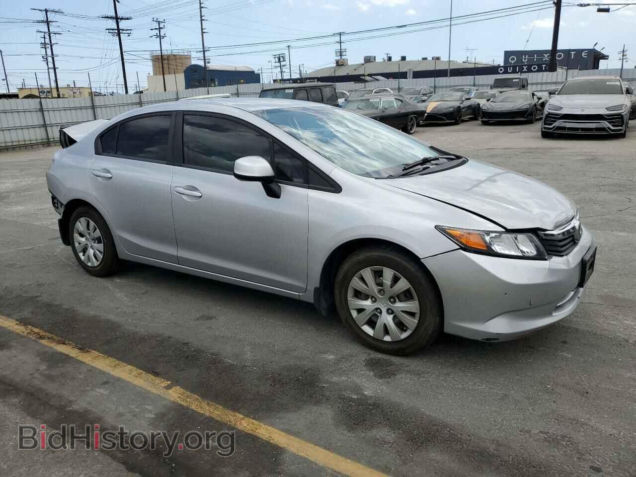 2012 HONDA CIVIC - VIN: 19XFB2F51CE337145 - Фото 4