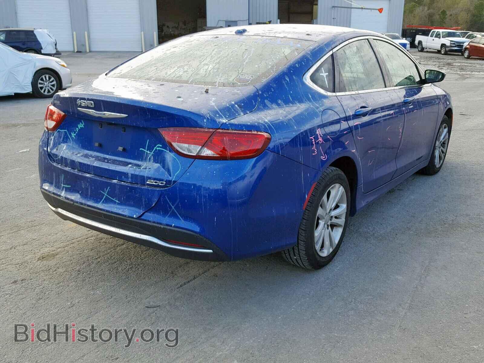 2015 CHRYSLER 200 - VIN: 1C3CCCAB2FN608821 - Фото 4