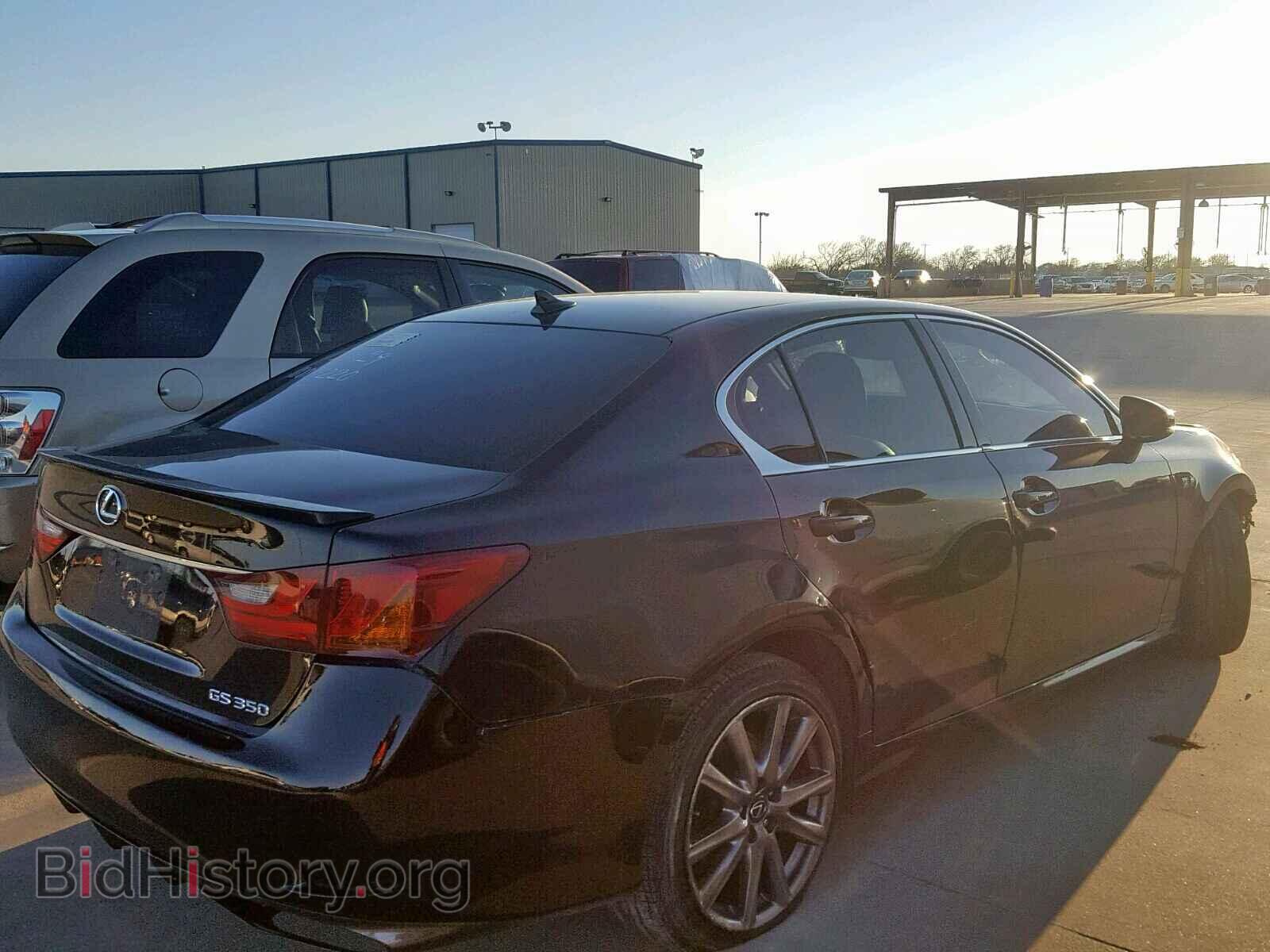 2013 LEXUS GS350 - VIN: JTHBE1BL2D5007918 - Фото 4