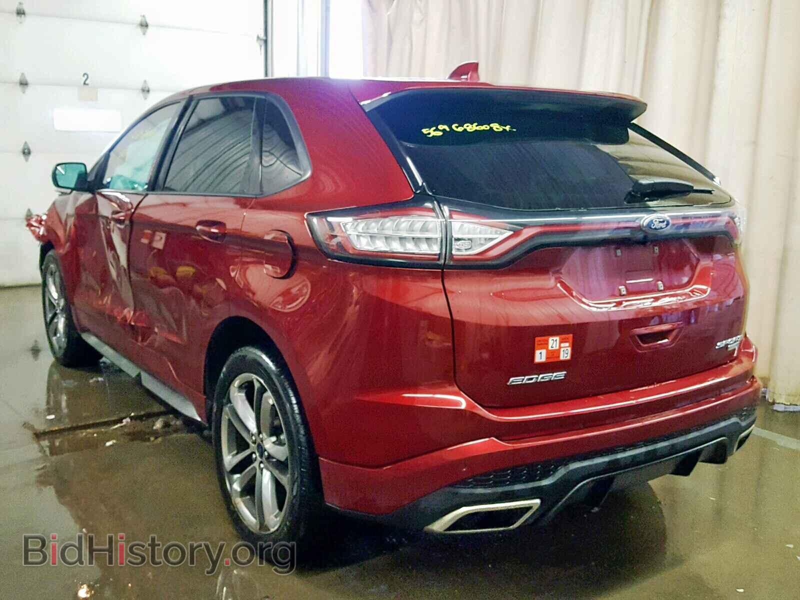 2016 FORD EDGE - VIN: 2FMPK4APXGBB58622 - Фото 3