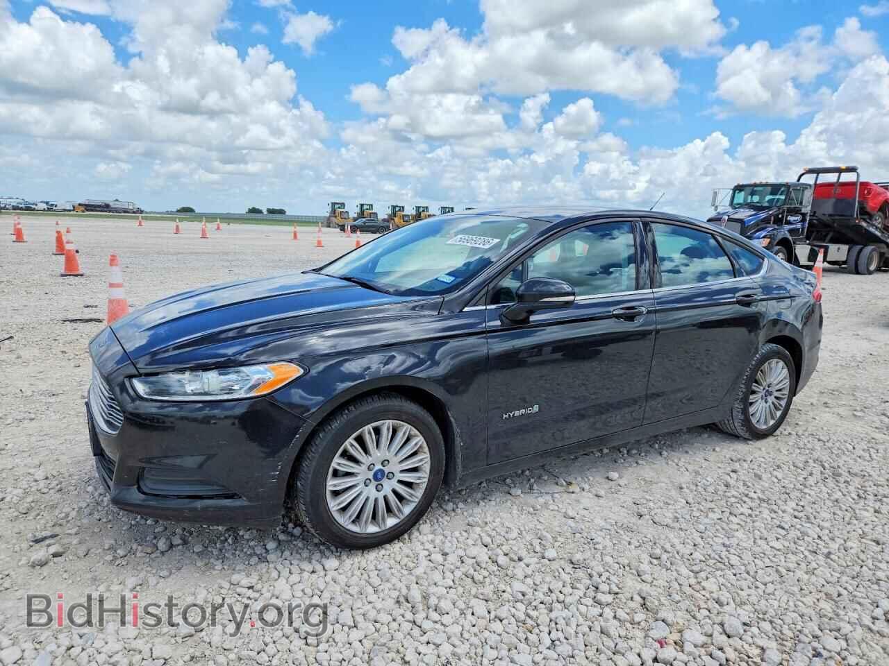 Photo 3FA6P0LU2DR178105 - FORD FUSION 2013
