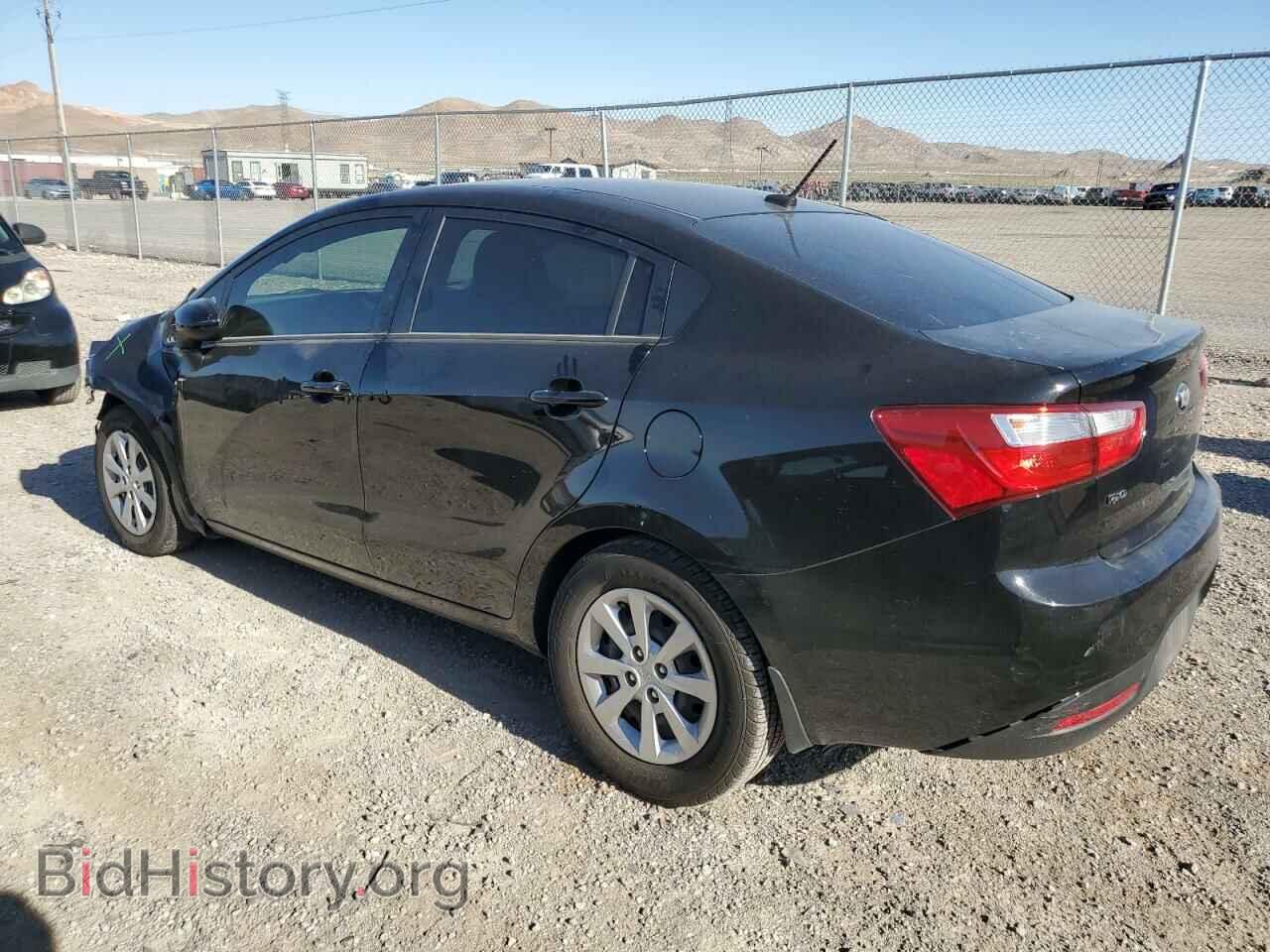 2014 KIA RIO - VIN: KNADM4A34E6357771 - Фото 2