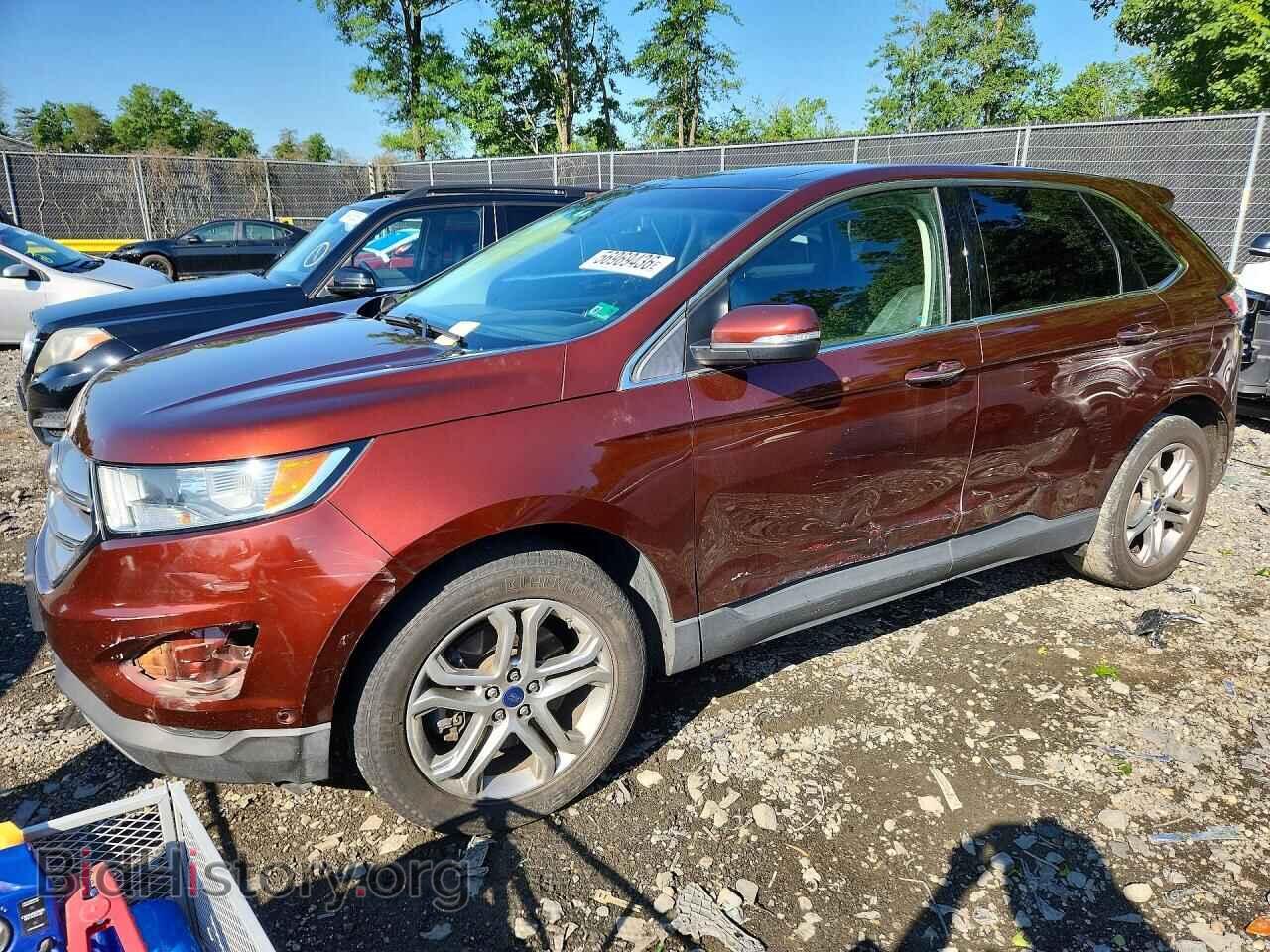 Photo 2FMPK4K93FBC16374 - FORD EDGE 2015
