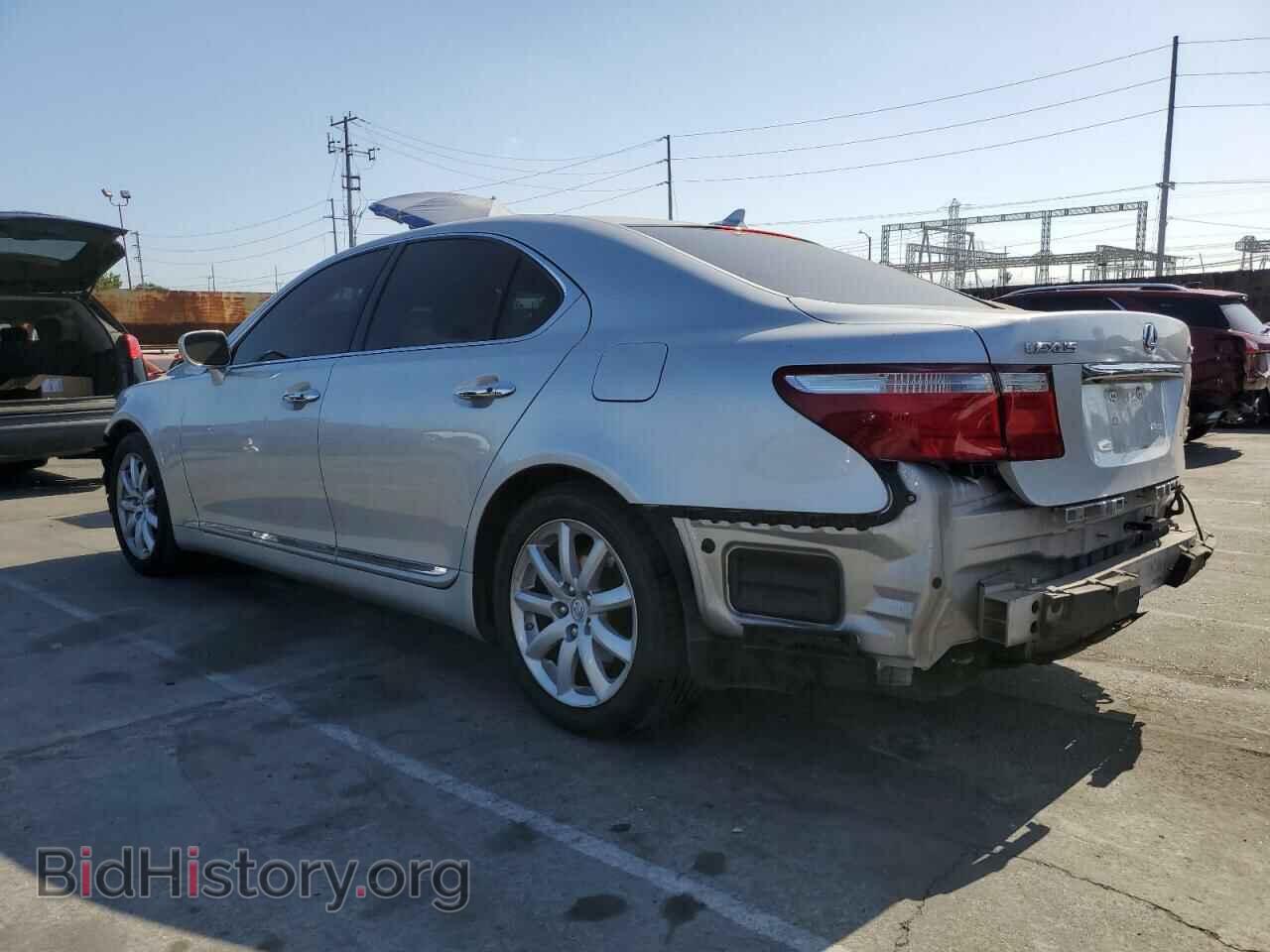 2007 LEXUS LS460 - VIN: JTHBL46F375024887 - Фото 2