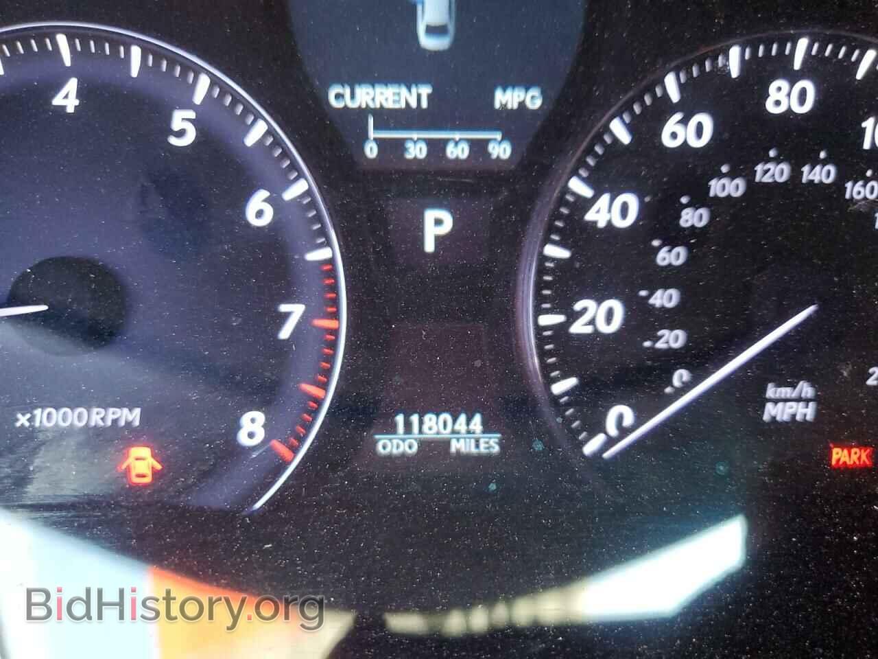 2007 LEXUS LS460 - VIN: JTHBL46F375024887 - Фото 9