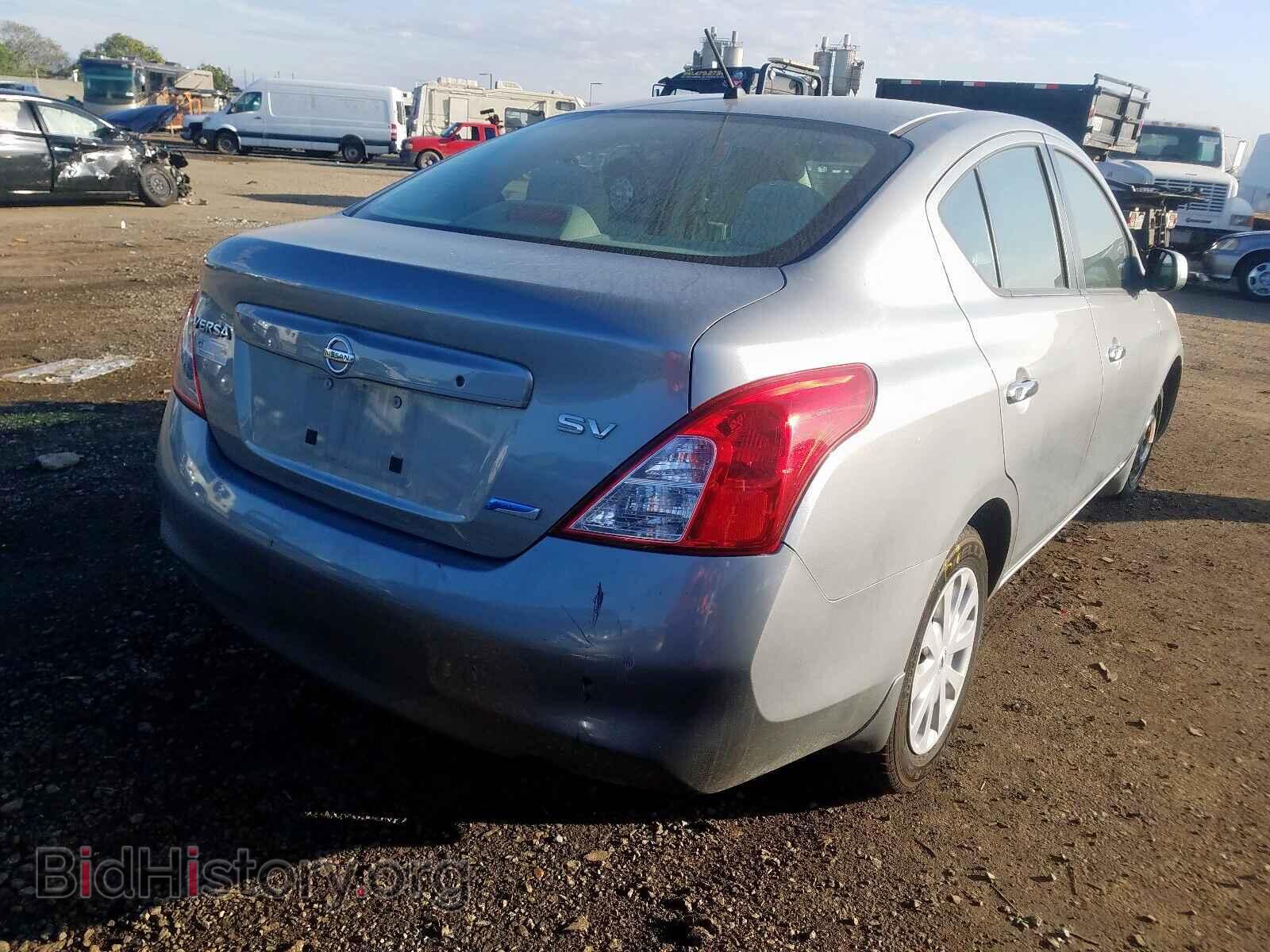 2012 NISSAN VERSA - VIN: 3N1CN7AP7CL848065 - Фото 4