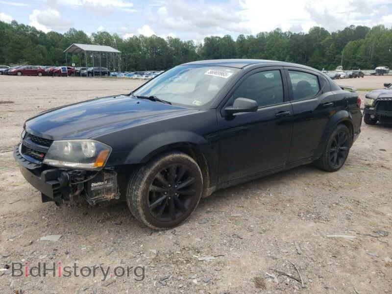 2014 Dodge AVENGER SE (VIN 1C3CDZAB6EN173218) — photo 1 of 12, Copart, damage: front end