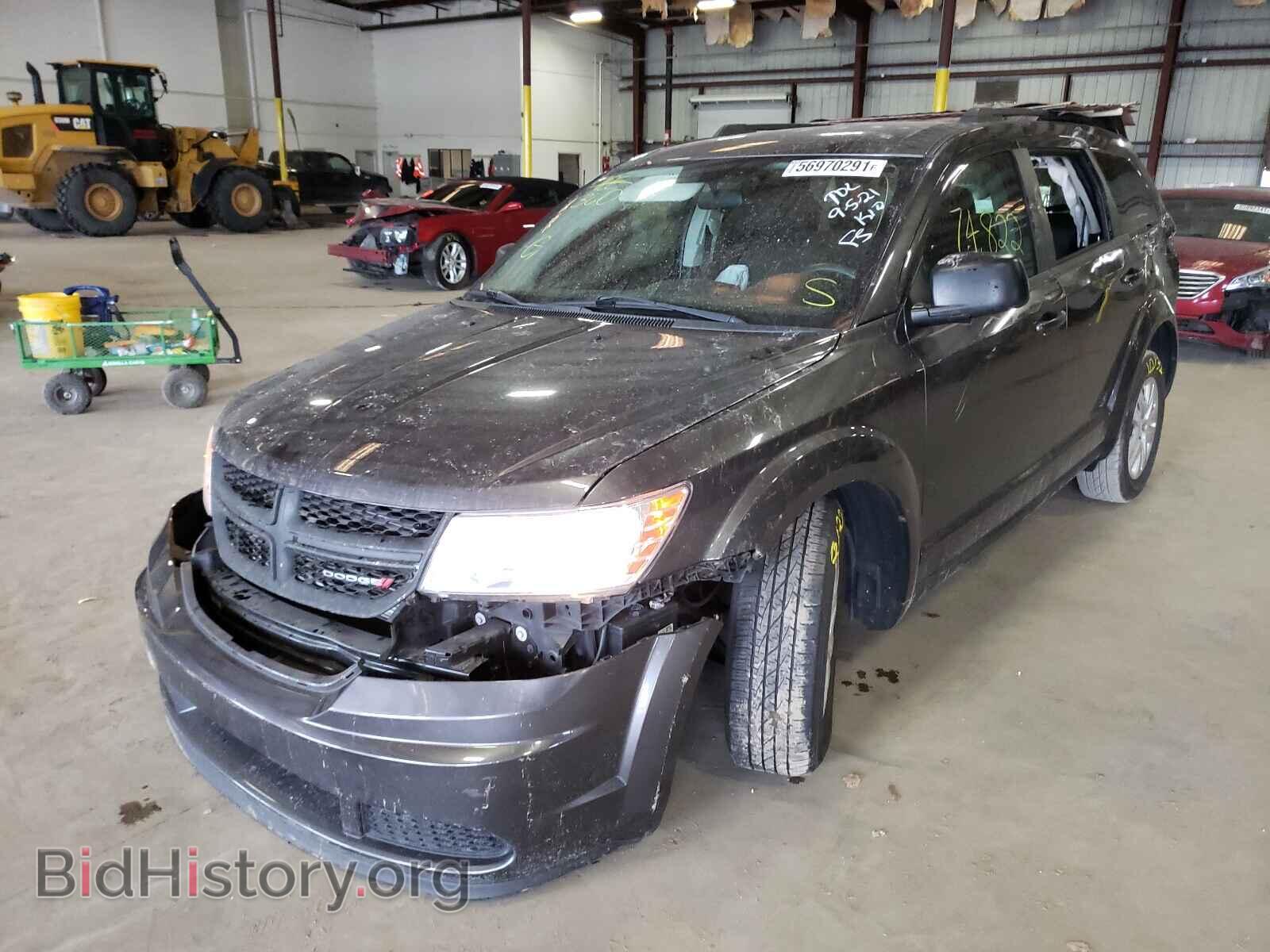 2017 DODGE JOURNEY - VIN: 3C4PDCAB2HT696802 - Фото 2