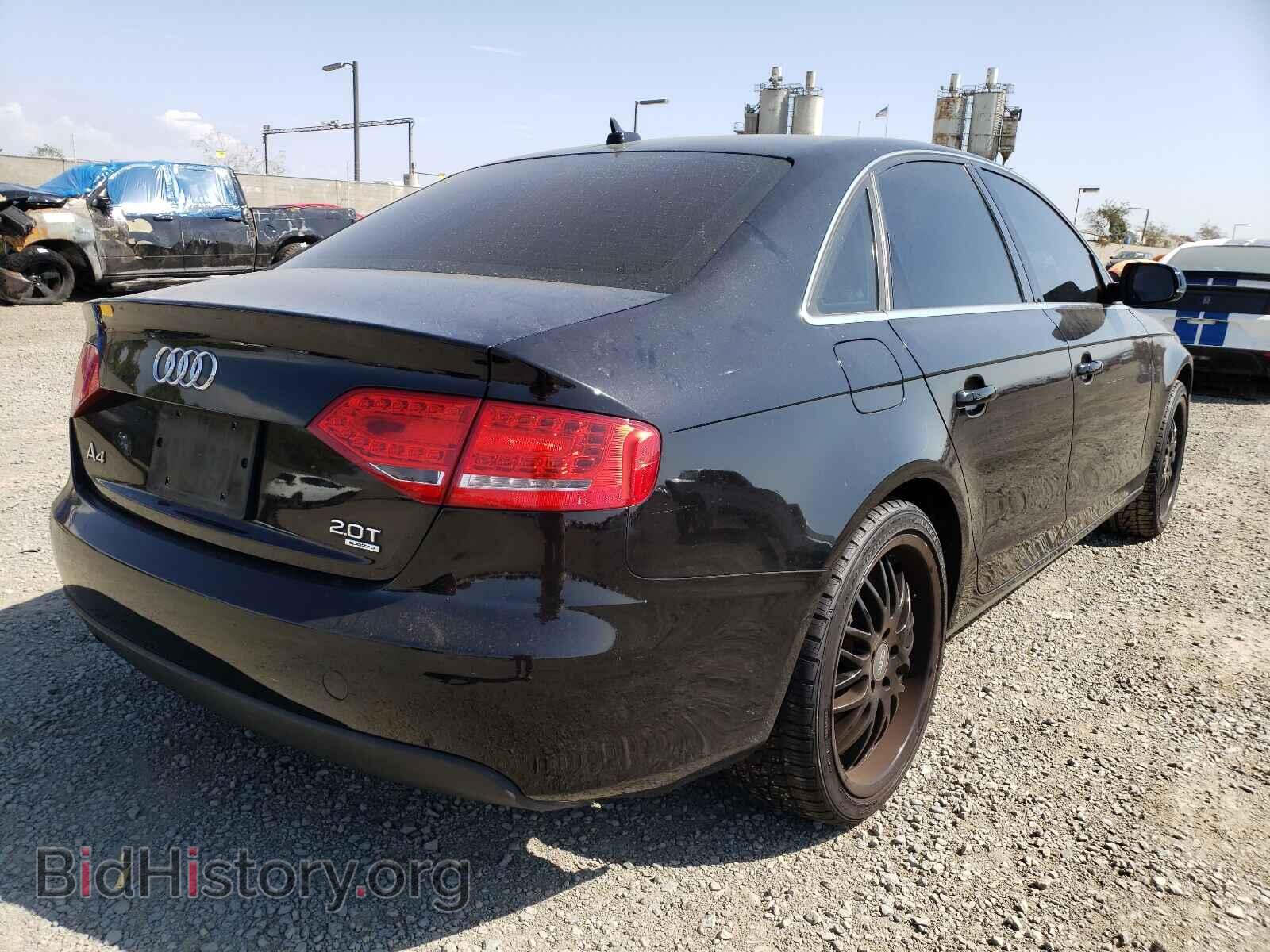 2012 AUDI A4 - VIN: WAUDFAFLXCN003418 - Фото 4