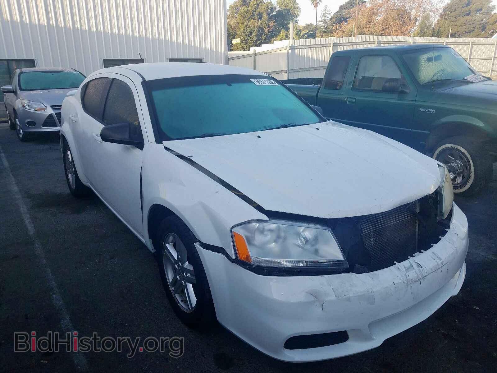 Photo 1C3CDZAG7DN585447 - DODGE AVENGER 2013