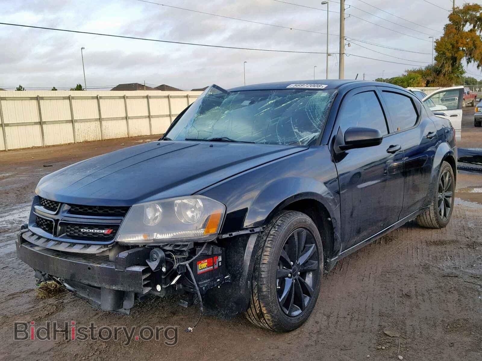 2013 DODGE AVENGER - VIN: 1C3CDZCB9DN683199 - Фото 2