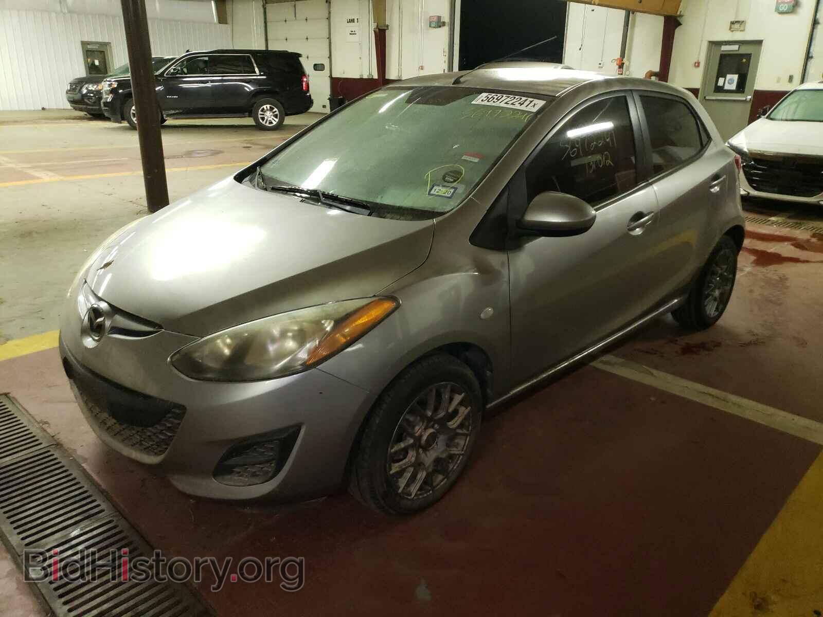 2011 MAZDA 2 - VIN: JM1DE1HY6B0108760 - Фото 2