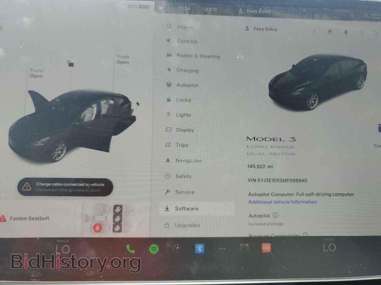2021 TESLA MODEL 3 - VIN: 5YJ3E1EB5MF066940 - Фото 9