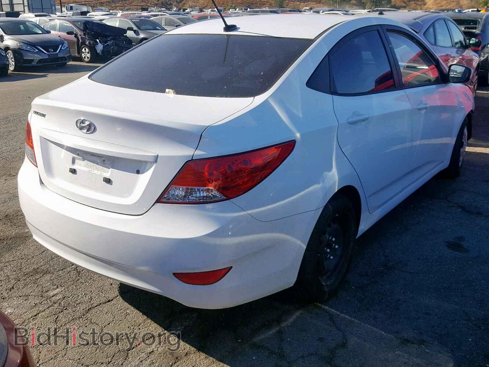 2014 HYUNDAI ACCENT - VIN: KMHCT4AE7EU714192 - Фото 4