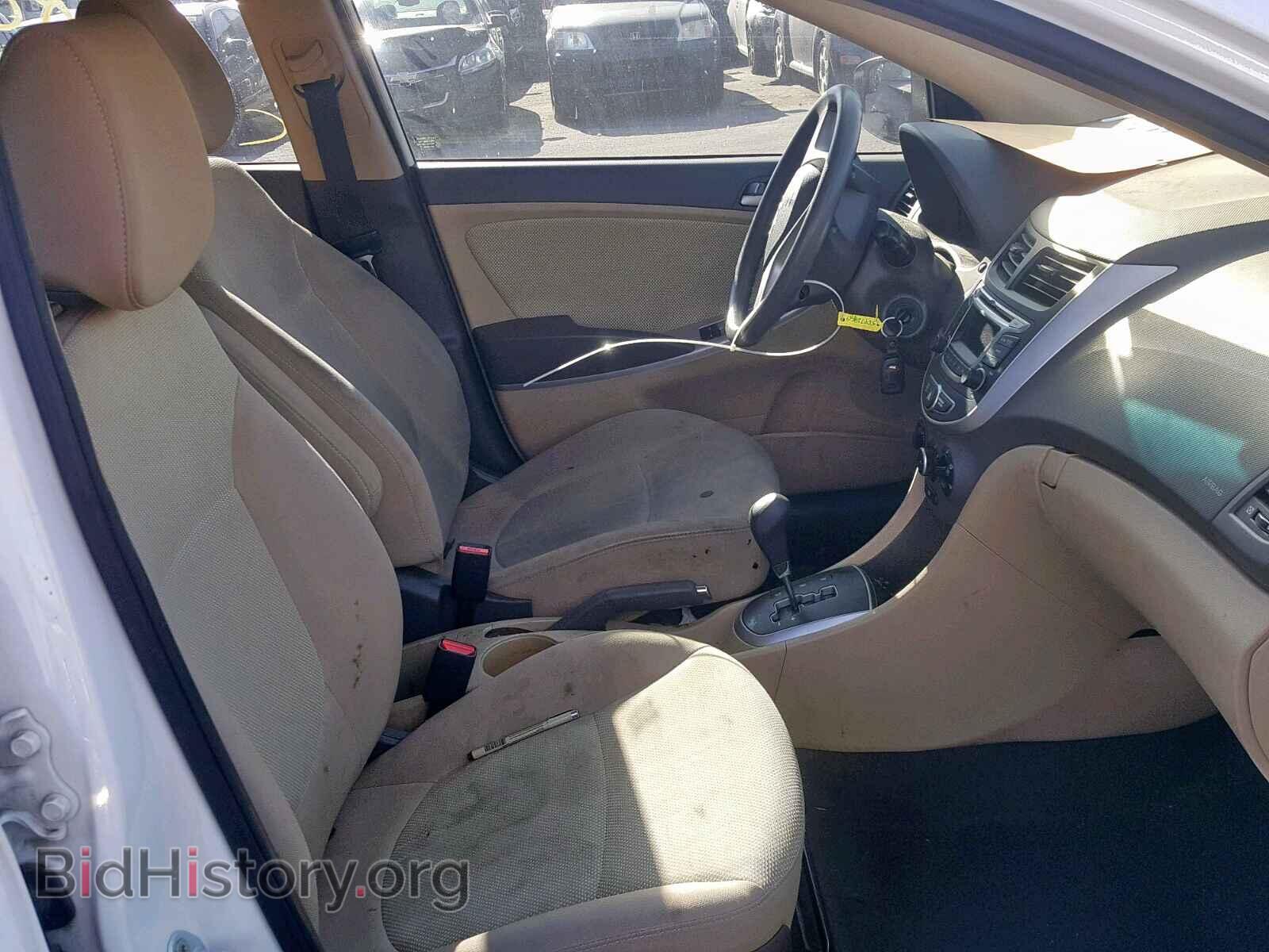 2014 HYUNDAI ACCENT - VIN: KMHCT4AE7EU714192 - Фото 5
