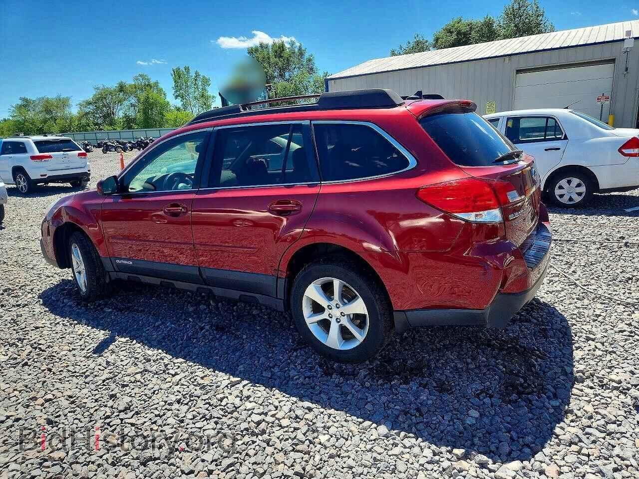 2014 SUBARU OUTBACK - VIN: 4S4BRCLC4E3215128 - Фото 2