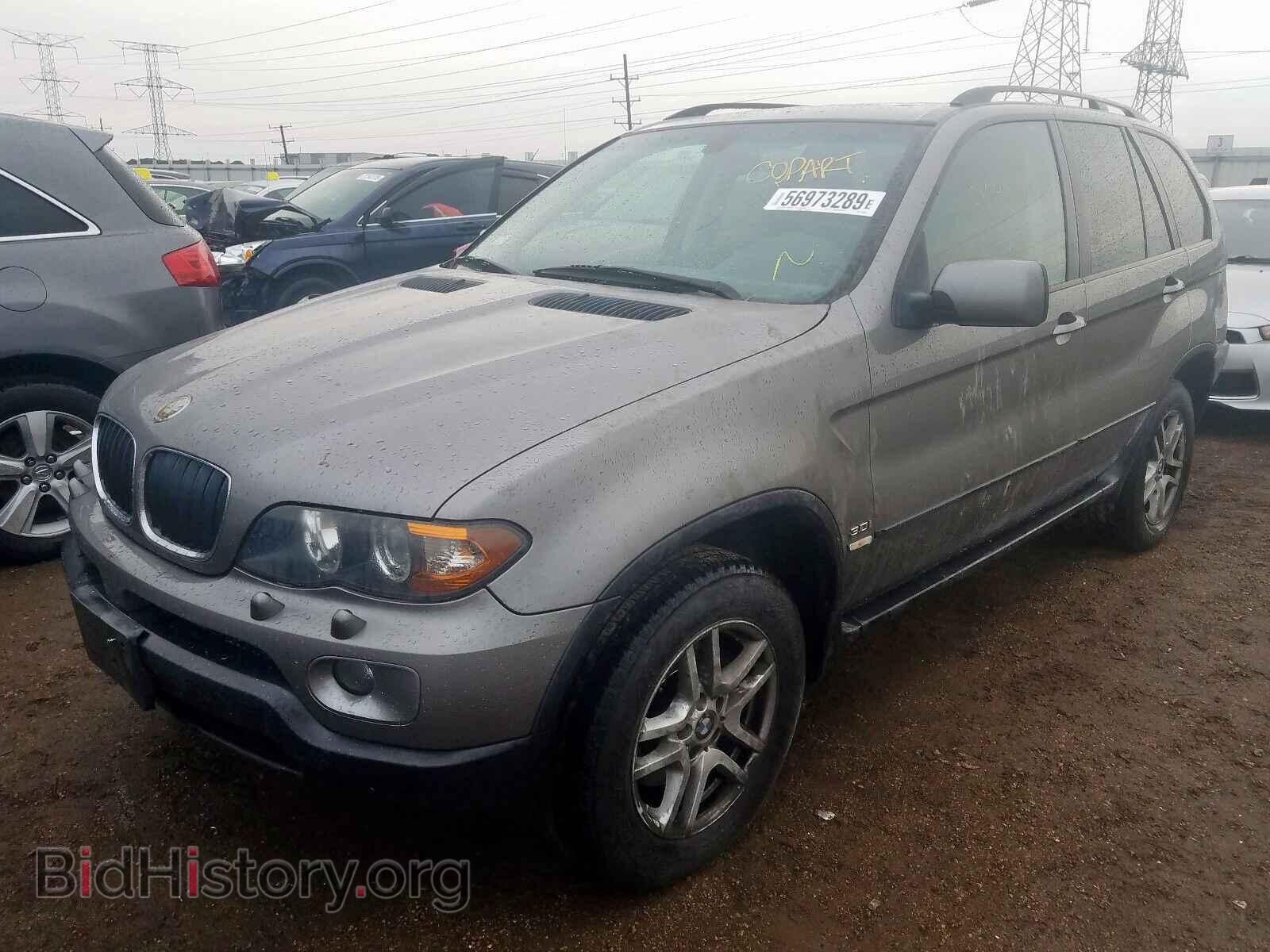 2006 BMW X5 - VIN: 5UXFA13576LY26385 - Фото 2