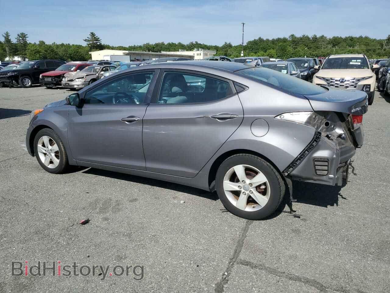 2011 HYUNDAI ELANTRA - VIN: 5NPDH4AE2BH059665 - Фото 2