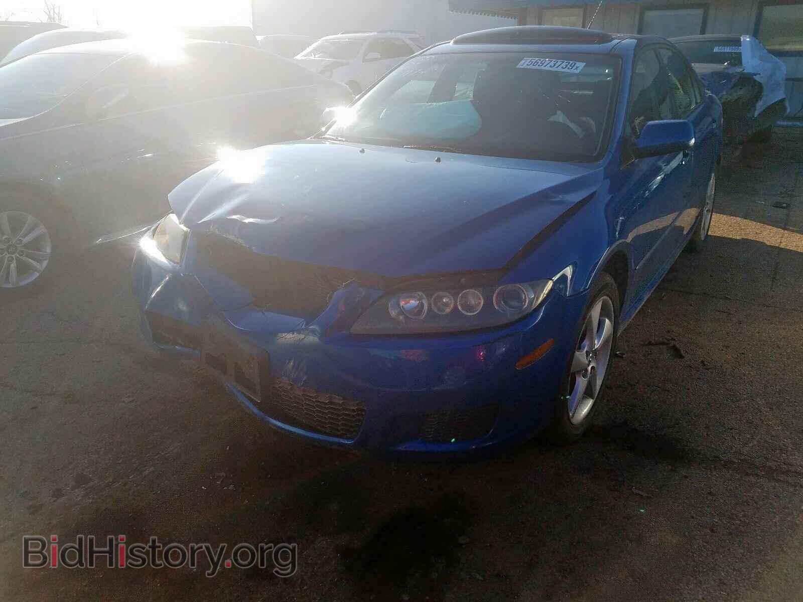 2008 MAZDA 6 - VIN: 1YVHP84CX85M09343 - Фото 2
