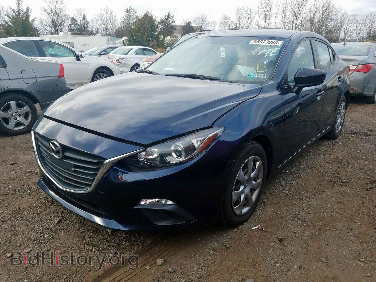 2014 MAZDA 3 - VIN: JM1BM1T79E1124152 - Фото 2