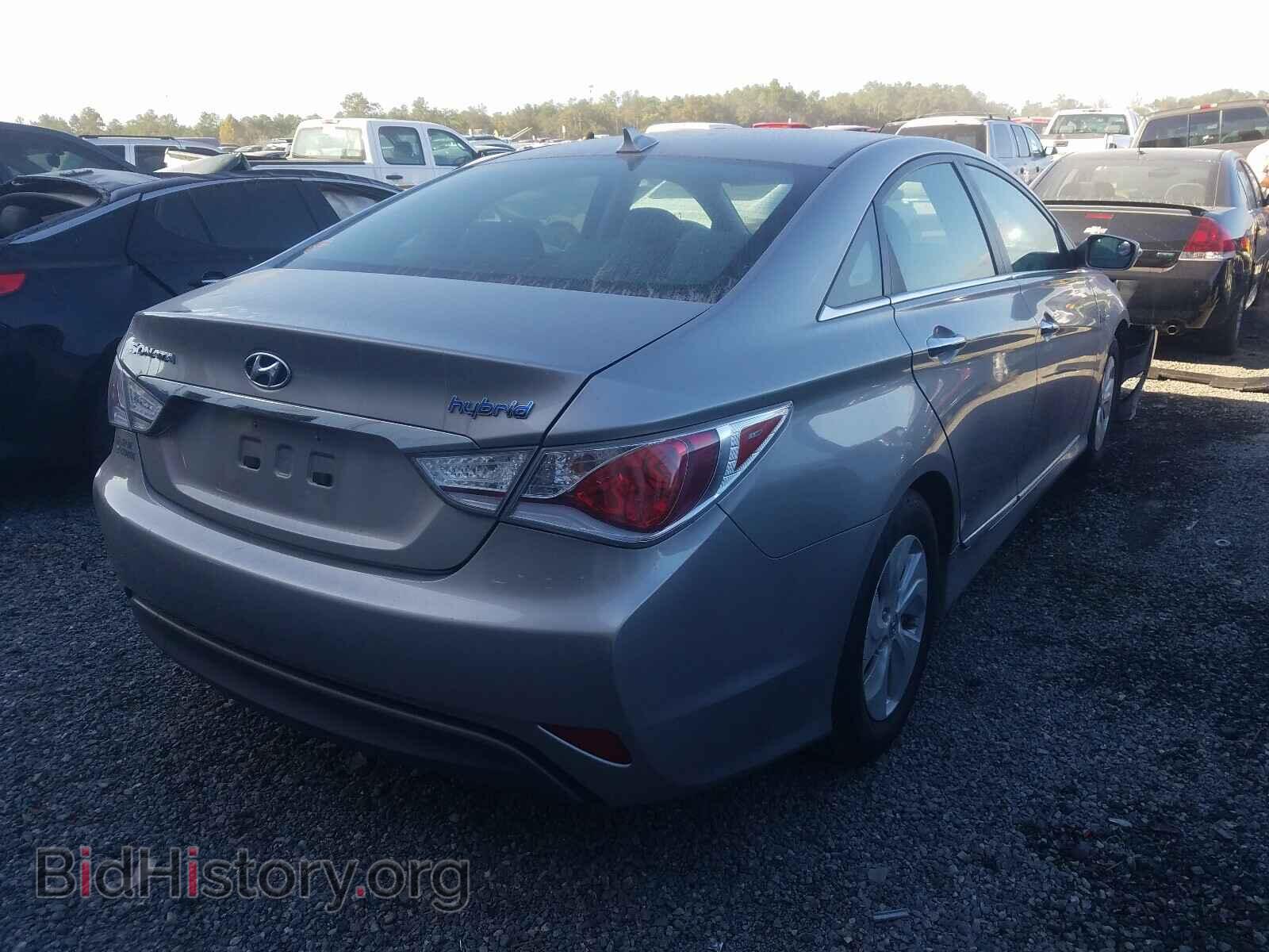 2013 HYUNDAI SONATA - VIN: KMHEC4A41DA098764 - Фото 4