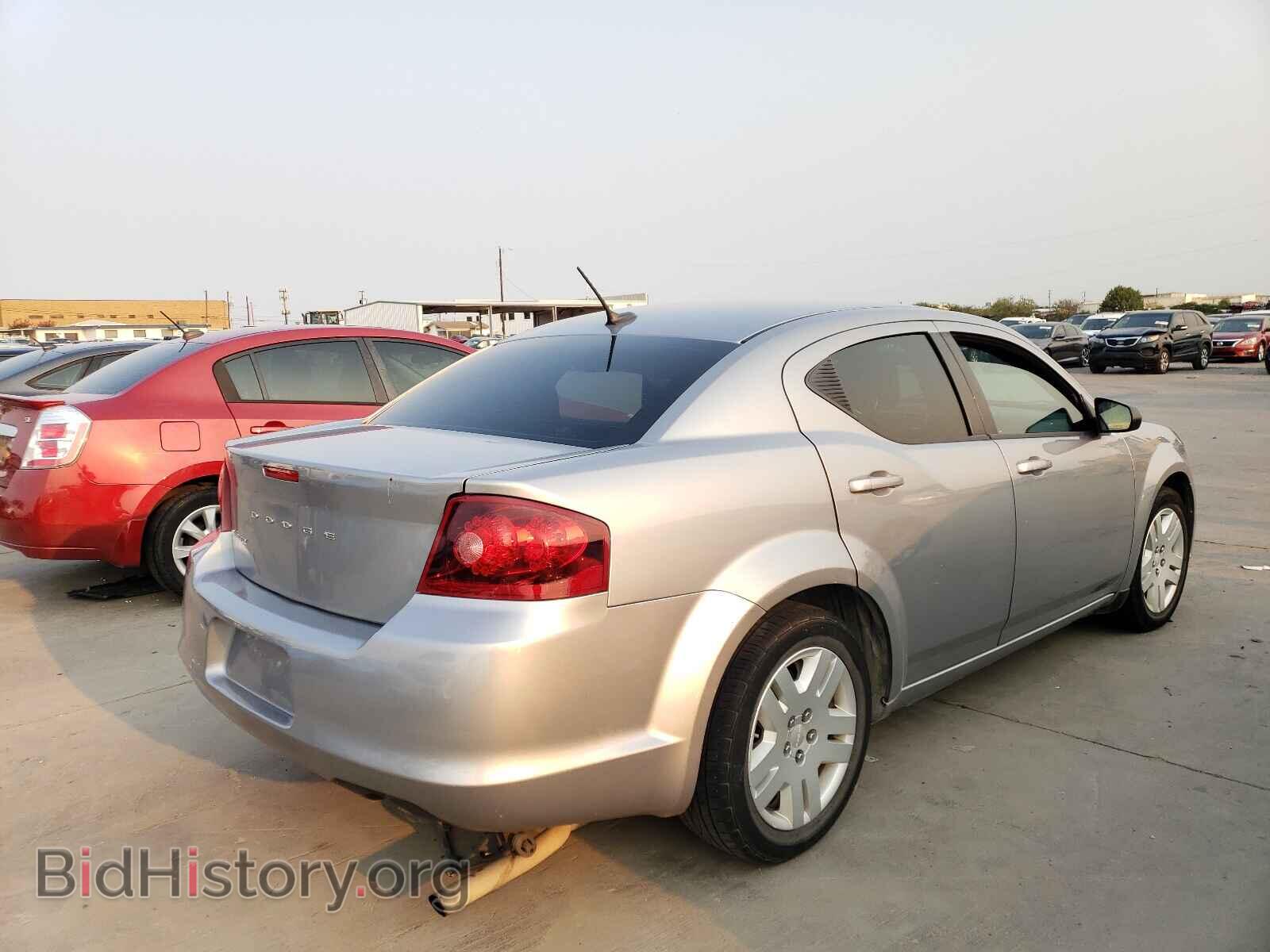 2014 DODGE AVENGER - VIN: 1C3CDZAB4EN129816 - Фото 4