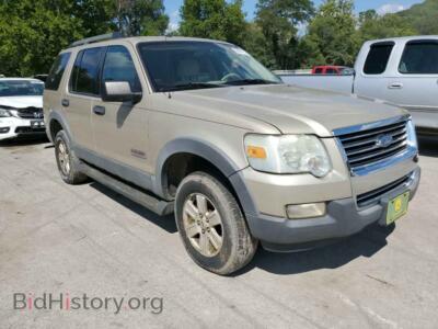2006 Ford EXPLORER Explorer X, бежевый — VIN 1FMEU73E96UB66931, Copart