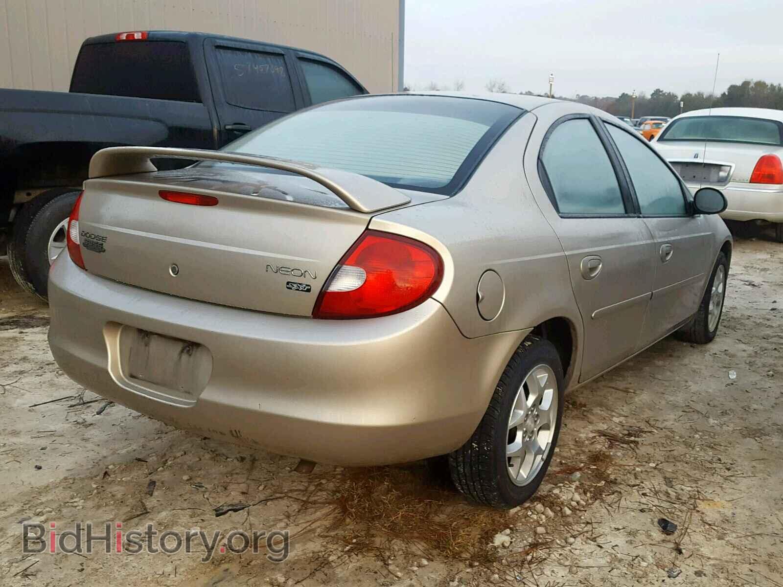 2002 DODGE NEON - VIN: 1B3ES56C32D647083 - Фото 4