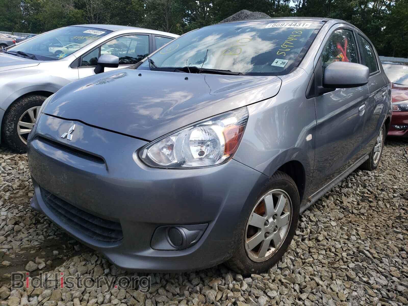 2015 MITSUBISHI MIRAGE - VIN: ML32A4HJ2FH059462 - Фото 2