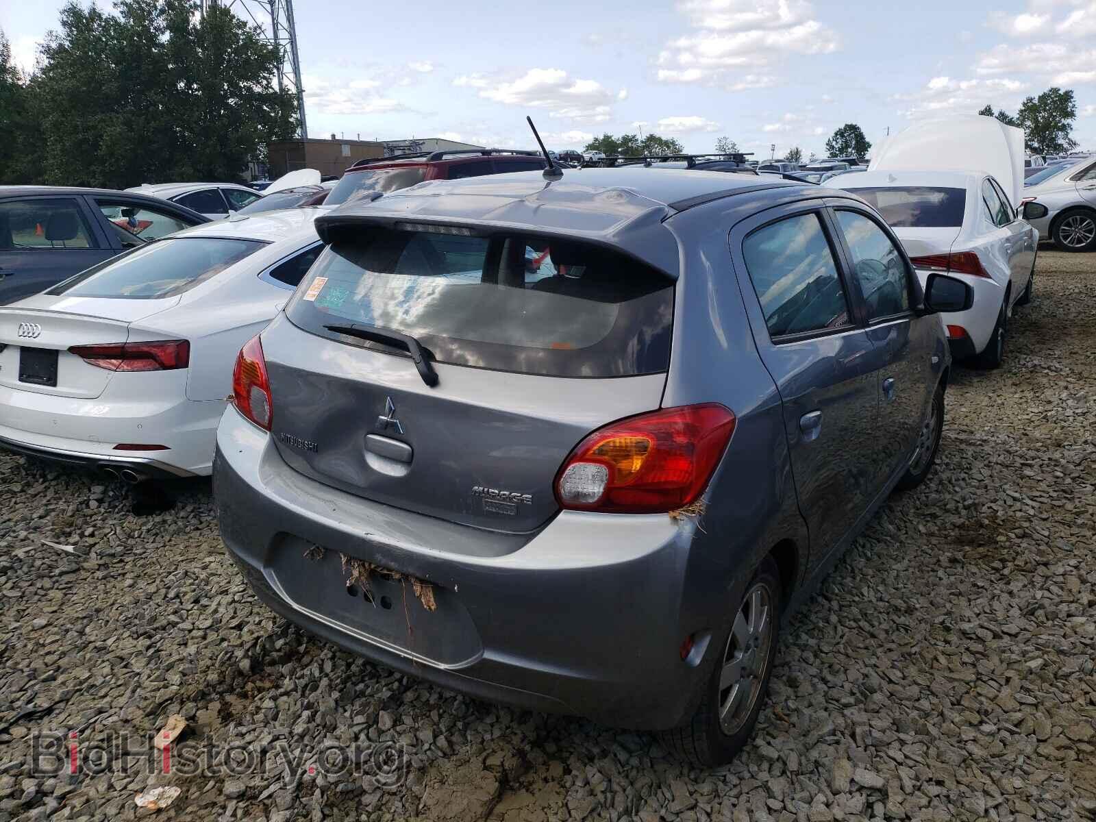 2015 MITSUBISHI MIRAGE - VIN: ML32A4HJ2FH059462 - Фото 4