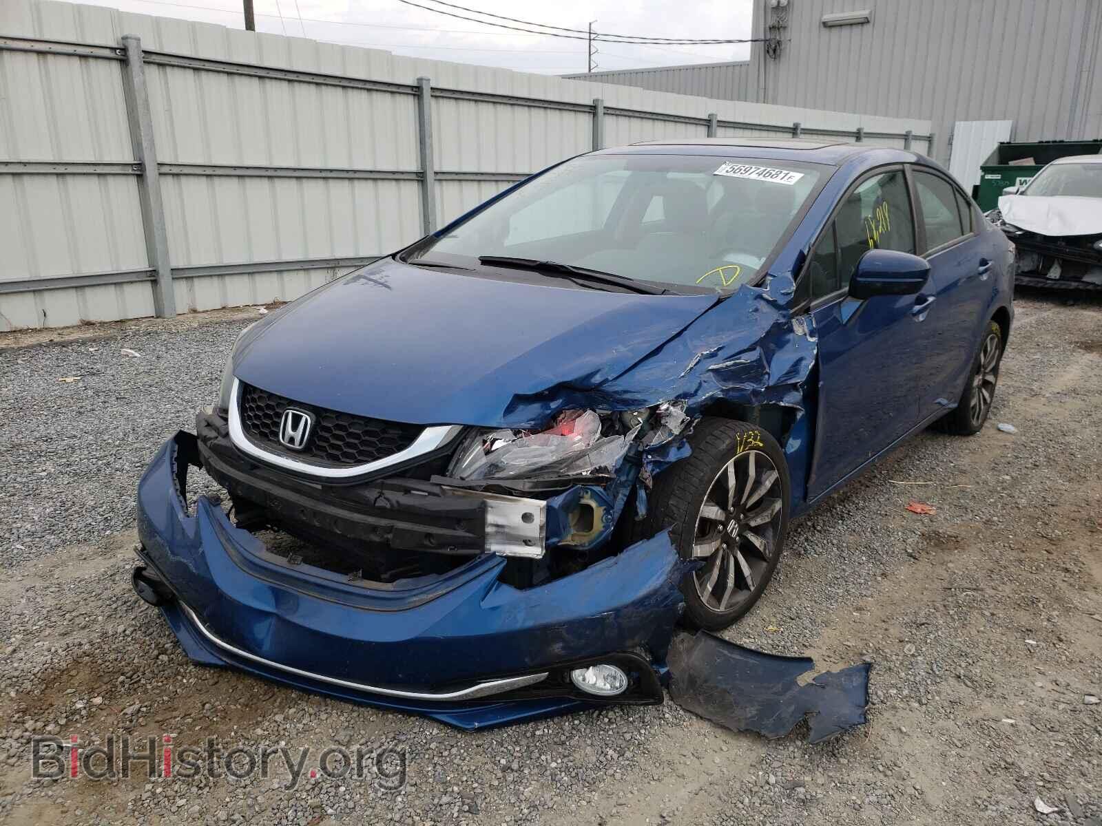 2015 HONDA CIVIC - VIN: 2HGFB2F99FH516398 - Фото 2