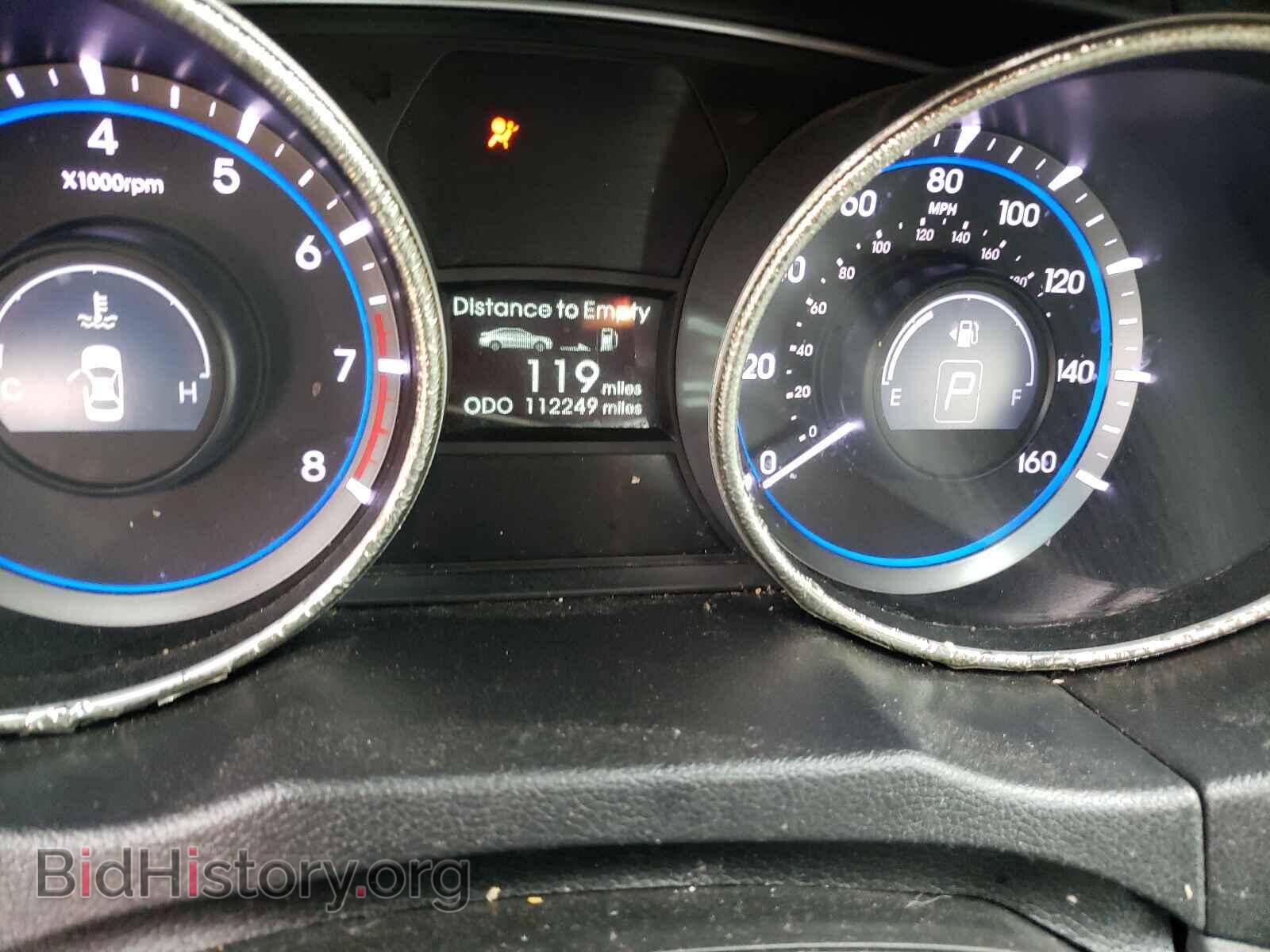 2012 HYUNDAI SONATA - VIN: 5NPEC4AB2CH426445 - Фото 8