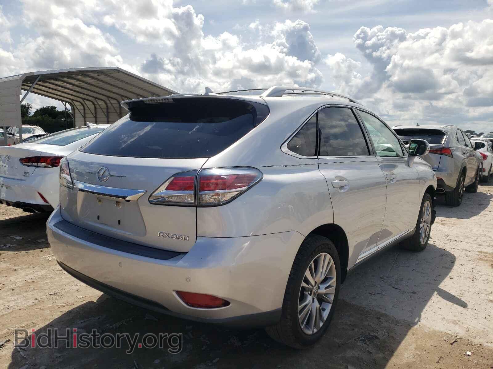 2013 LEXUS RX350 - VIN: 2T2ZK1BA4DC101675 - Фото 4